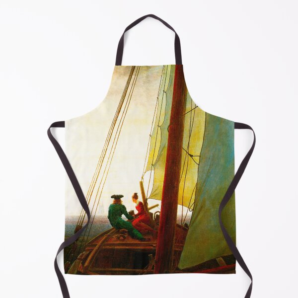 Item preview, HD CASPAR DAVID FRIEDRICH - On a Sailing Ship 1818 - 1820 designed and sold by Go Logo Designs.
