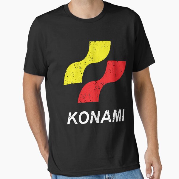 Item preview, Konami logo (original   distressed) essential t shirt designed and sold by arniegie4200.