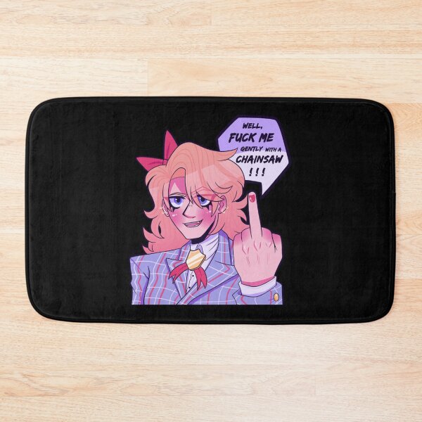 Item preview, Gently With A Chainsaw Sticker designed and sold by rikazr6sr1.