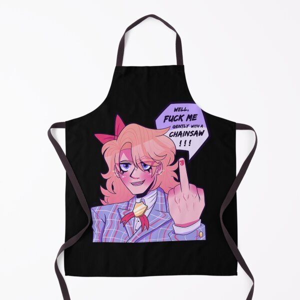 Item preview, Gently With A Chainsaw Sticker designed and sold by rikazr6sr1.