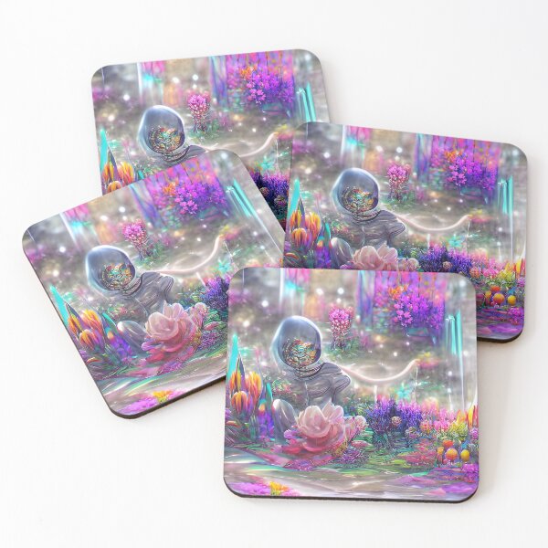 Item preview, Cosmic Flowers - AI Generated designed and sold by Skootaloo.