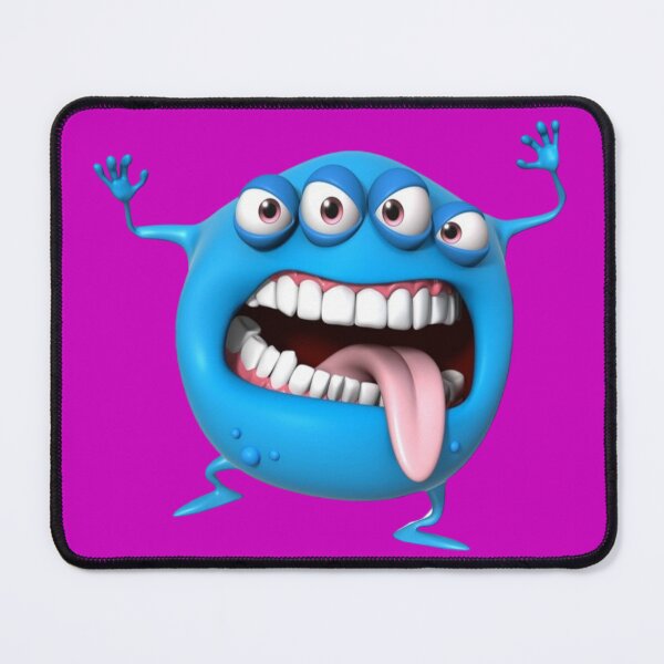Item preview, Funny cute monster 3D designed and sold by KROKOTON.