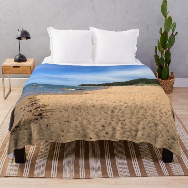 Item preview, North Berwick Beach with Boats Photo Design Scotland designed and sold by TacoRose.