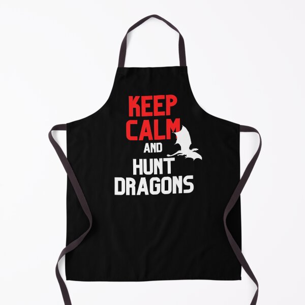 Item preview, Keep Calm and Hunt Dragons Cool Silhouette Design designed and sold by CreativNode.