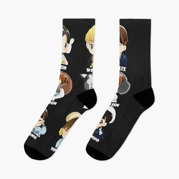 Item preview, Kpop stray kids chibi all members classic t shirt designed and sold by arniegie4200.