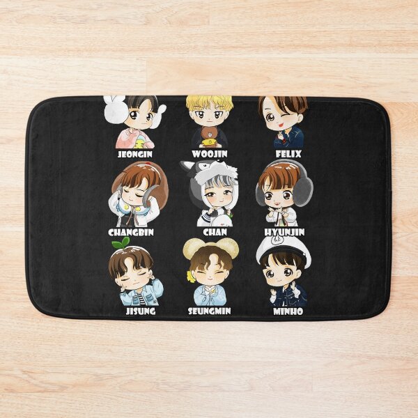 Item preview, Kpop stray kids chibi all members classic t shirt designed and sold by arniegie4200.