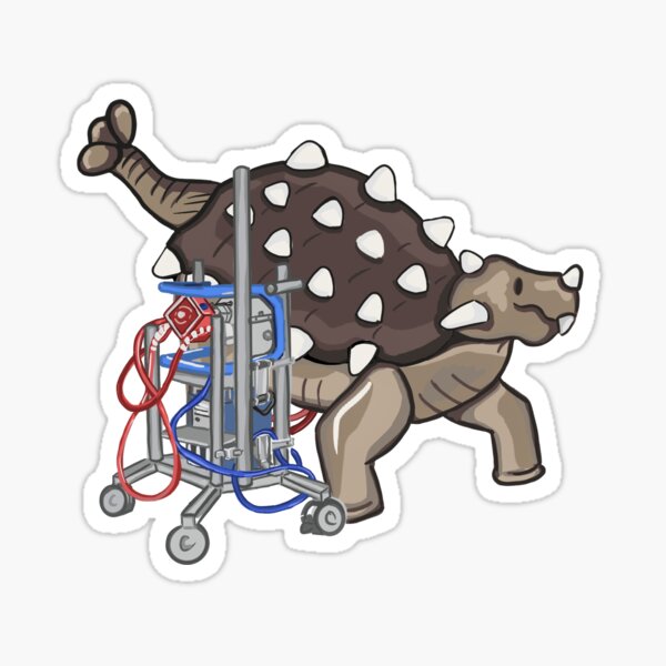 Item preview, Dino with ECMO designed and sold by InclusiveDinos.