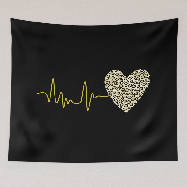 Item preview, Leopard. Canary Yellow - HeartBeat designed and sold by Heavdaiin.