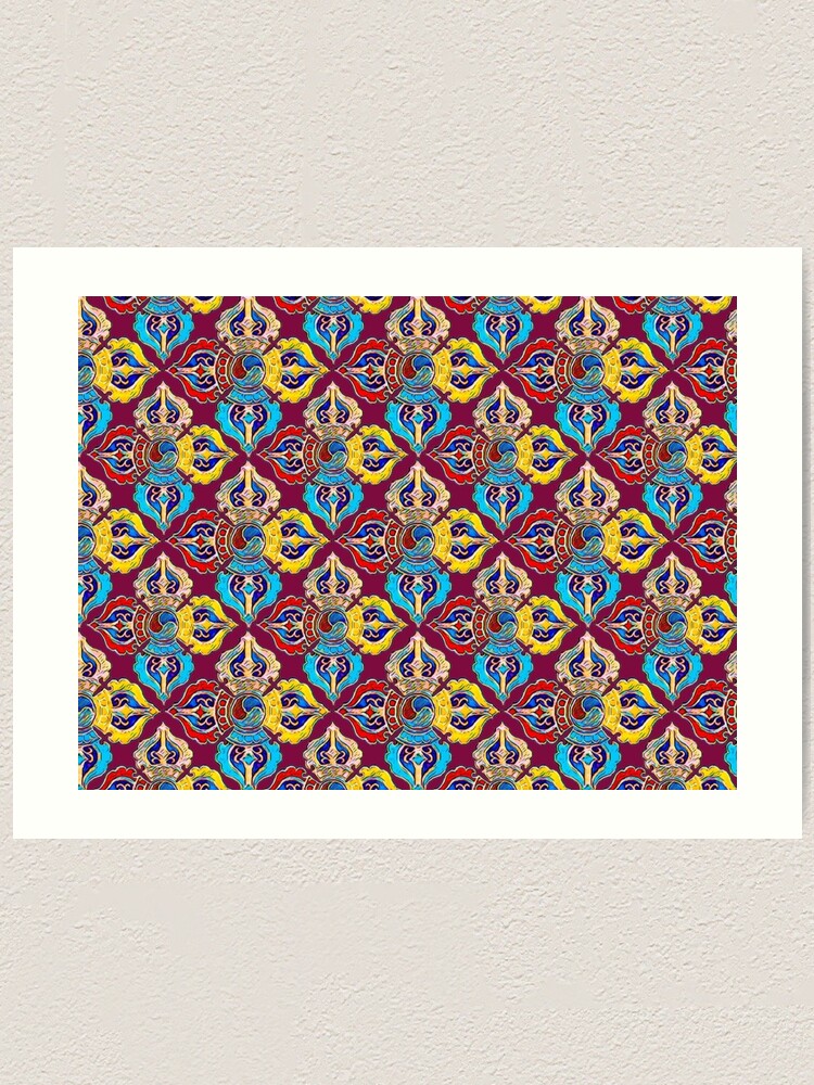 Alternate view of DOUBLE DORJE Art Print