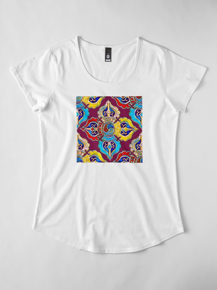 Alternate view of DOUBLE DORJE Premium Scoop T-Shirt