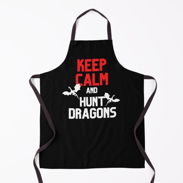 Item preview, Keep Calm and Hunt Dragons Cool Silhouette Design designed and sold by CreativNode.