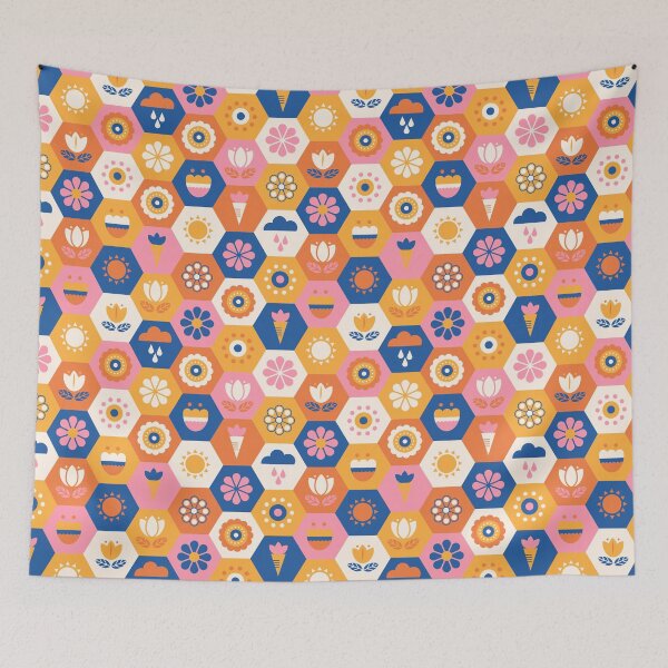 Item preview, Geometric Garden designed and sold by latheandquill.