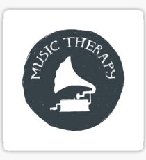 Music therapy Sticker