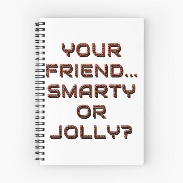 Item preview,  IS YOUR FRIEND SMARTY OR JOLLY? 2 designed and sold by ILA-DODO.