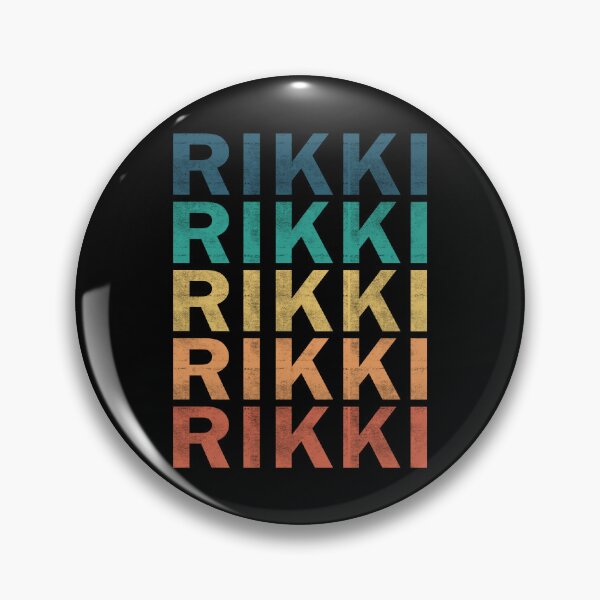 Item preview, Rikki Name T Shirt - Rikki Vintage Retro Name Gift Item Tee designed and sold by braedowen3.