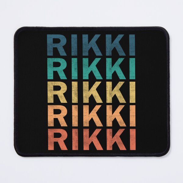 Item preview, Rikki Name T Shirt - Rikki Vintage Retro Name Gift Item Tee designed and sold by braedowen3.