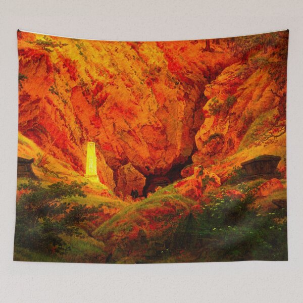 Item preview, HD CASPAR DAVID FRIEDRICH - Gräber gefallener Freiheitskrieger 1812	 designed and sold by Go Logo Designs.