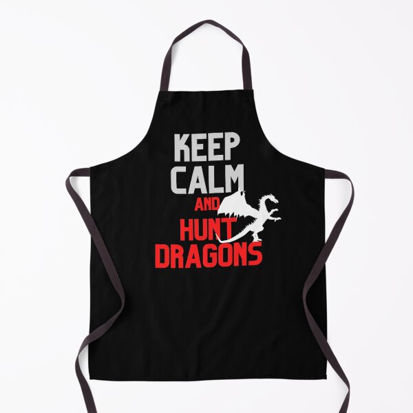 Item preview, Keep Calm and Hunt Dragons Silhouette Design designed and sold by CreativNode.