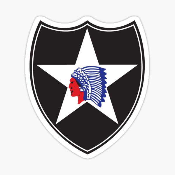 2nd Infantry Division Stickers for Sale | Redbubble