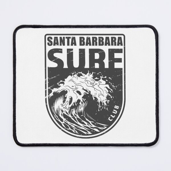 Item preview, Santa Barbara Surf Club California Emblem designed and sold by KrisSidDesigns.