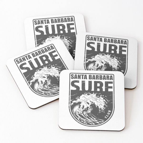 Item preview, Santa Barbara Surf Club California Emblem designed and sold by KrisSidDesigns.