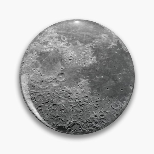 Item preview, Moon Of Earth – Apollo 11,16,17 landing sites designed and sold by The Ski.es Astrophotography.