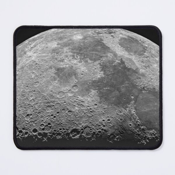 Item preview, Moon Of Earth – Apollo 11,16,17 landing sites designed and sold by The Ski.es Astrophotography.