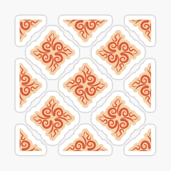Item preview, Uzbek Ikat floral designs ikat patterns Uzbek Ikat designs  designed and sold by saberpunisher.