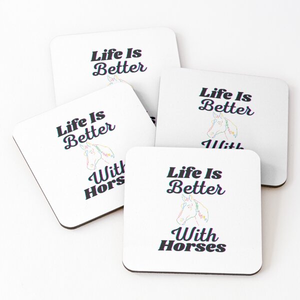 Item preview, Cute Life Is Better With Horses Horseback Riding designed and sold by medbouk1.
