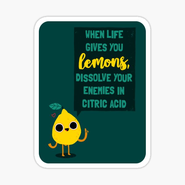 Item preview, Friendly Lemon Advice designed and sold by DinoMike.