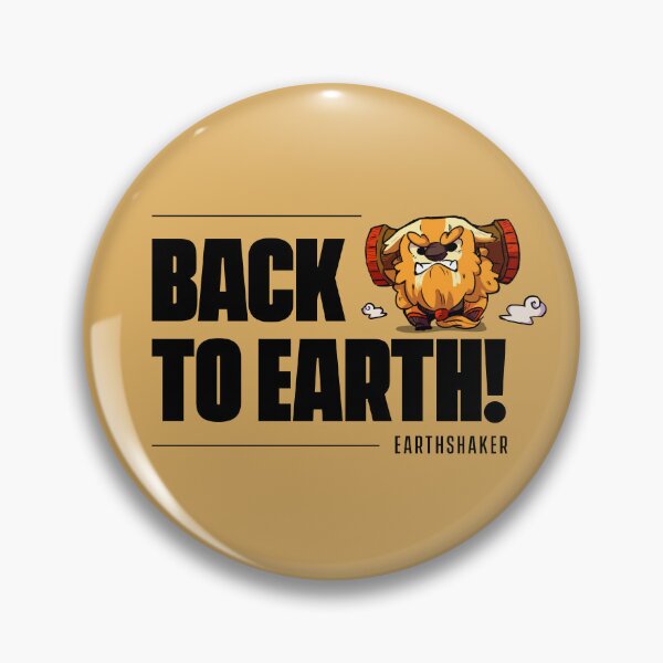 Item preview, Back to Earth - Earthshaker designed and sold by gonzucraft.