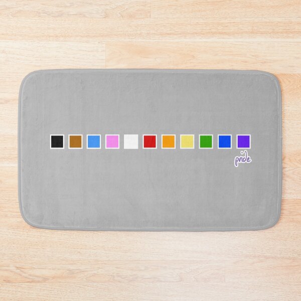 Item preview, Inclusive Pride Colors Square Shapes designed and sold by elisagavi.