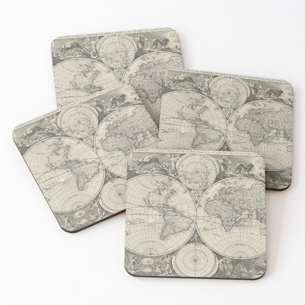 Item preview, Mapa antiguo - Arte vintage designed and sold by RickE.