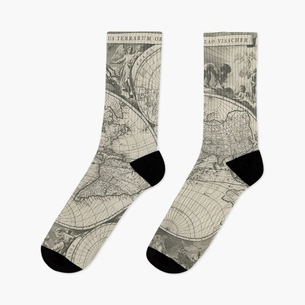 Item preview, Antique Map - Vintage Art designed and sold by RickE.