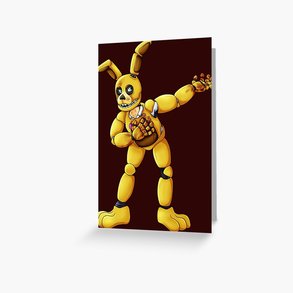 Fredbear and Springbonnie Greeting Card for Sale by PigForday