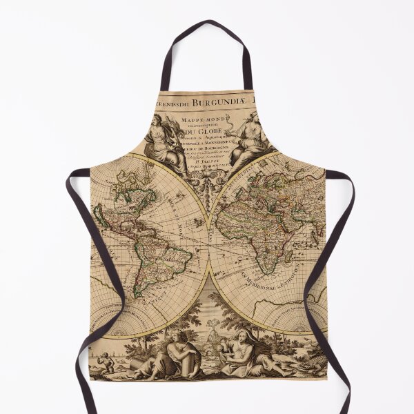Item preview, Old World Map - Vintage Art designed and sold by RickE.