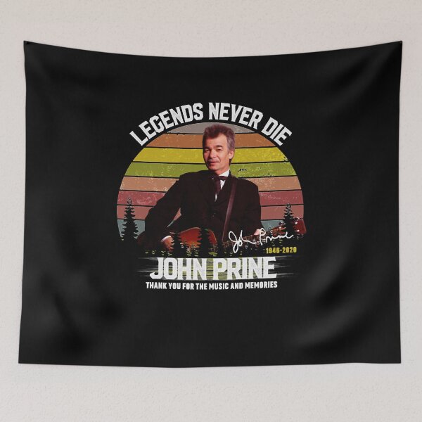 Item preview, Interest Delicate Music Seniority Exciting John Graphic Prine Legends Never Die Retro designed and sold by GraceCoreyMulla.