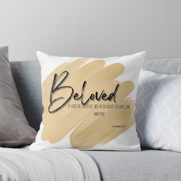 Item preview, Beloved Bible Verse 1John 4:7 designed and sold by LanrivArtStudio.