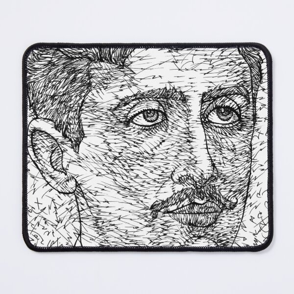 Item preview, MARCEL PROUST ink portrait .1 designed and sold by lautir.