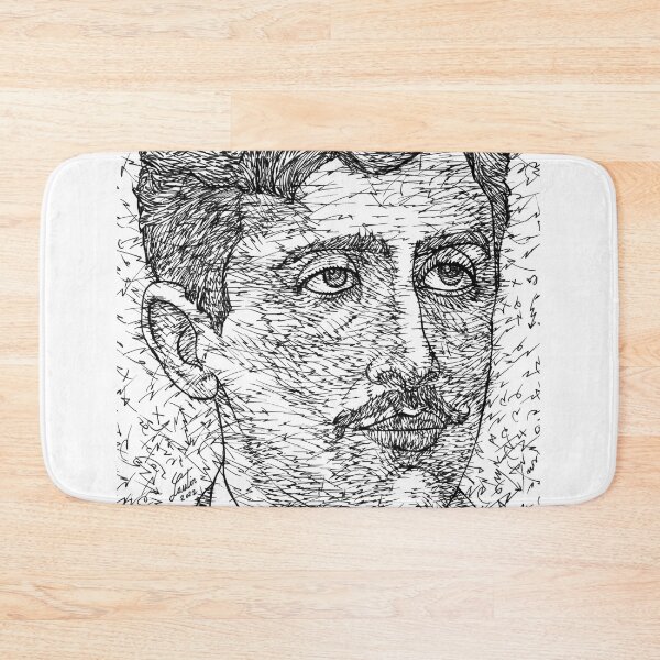 Item preview, MARCEL PROUST ink portrait .1 designed and sold by lautir.