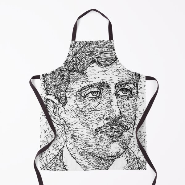 Item preview, MARCEL PROUST ink portrait .1 designed and sold by lautir.