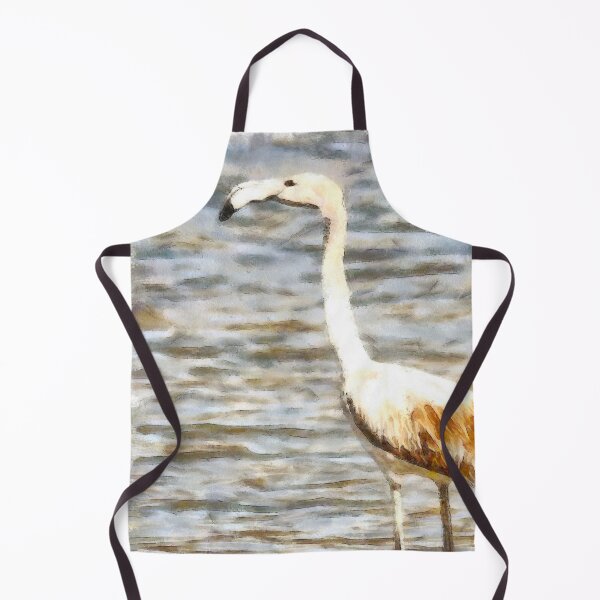 Item preview, Pretty Flamingo Fledgling Watercolor designed and sold by taiche.