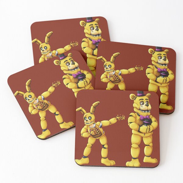 Item preview, William Afton & Henry Emily, Spring Bonnie & Fredbear designed and sold by Drago Digital Studios.