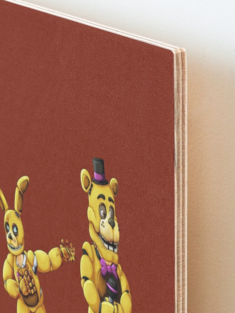 William Afton & Henry Emily, Spring Bonnie & Fredbear Poster for Sale by  DragonessAnim