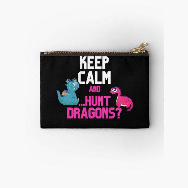 Item preview, Cute Keep Calm and Hunt Dragons Design designed and sold by CreativNode.