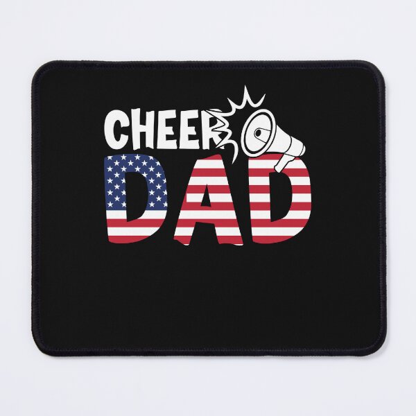 Item preview, Cheer Dad USA Flag Cheerleader Dad Life Fathers Day designed and sold by clothesy7.