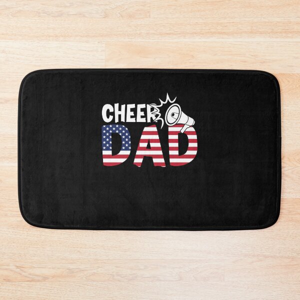Item preview, Cheer Dad USA Flag Cheerleader Dad Life Fathers Day designed and sold by clothesy7.