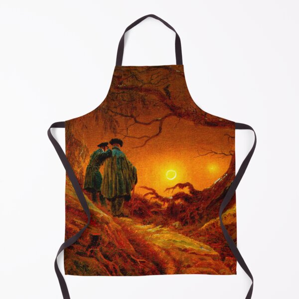 Item preview, HD CASPAR DAVID FRIEDRICH - Zwei Männer in Betrachtung des Mondes 1819 - 1820 designed and sold by Go Logo Designs.