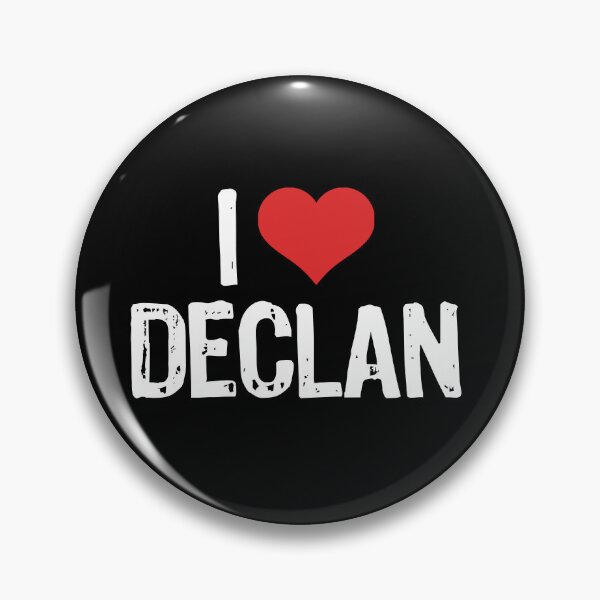Item preview, I Love Declan designed and sold by The "I Love Everything" Shop.