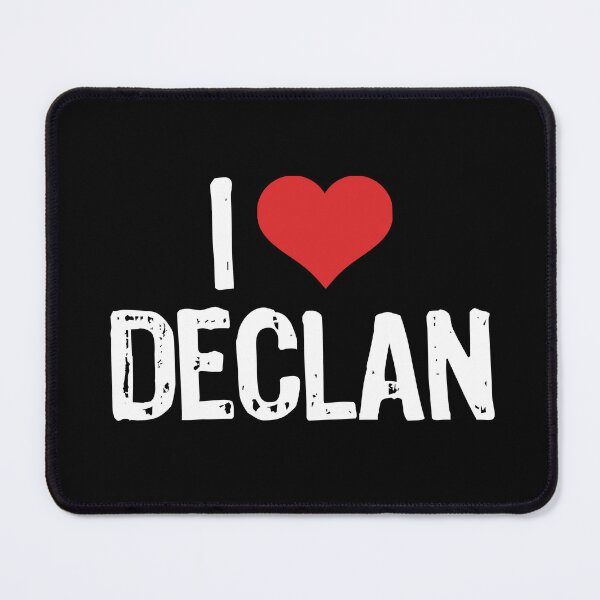 Item preview, I Love Declan designed and sold by The "I Love Everything" Shop.